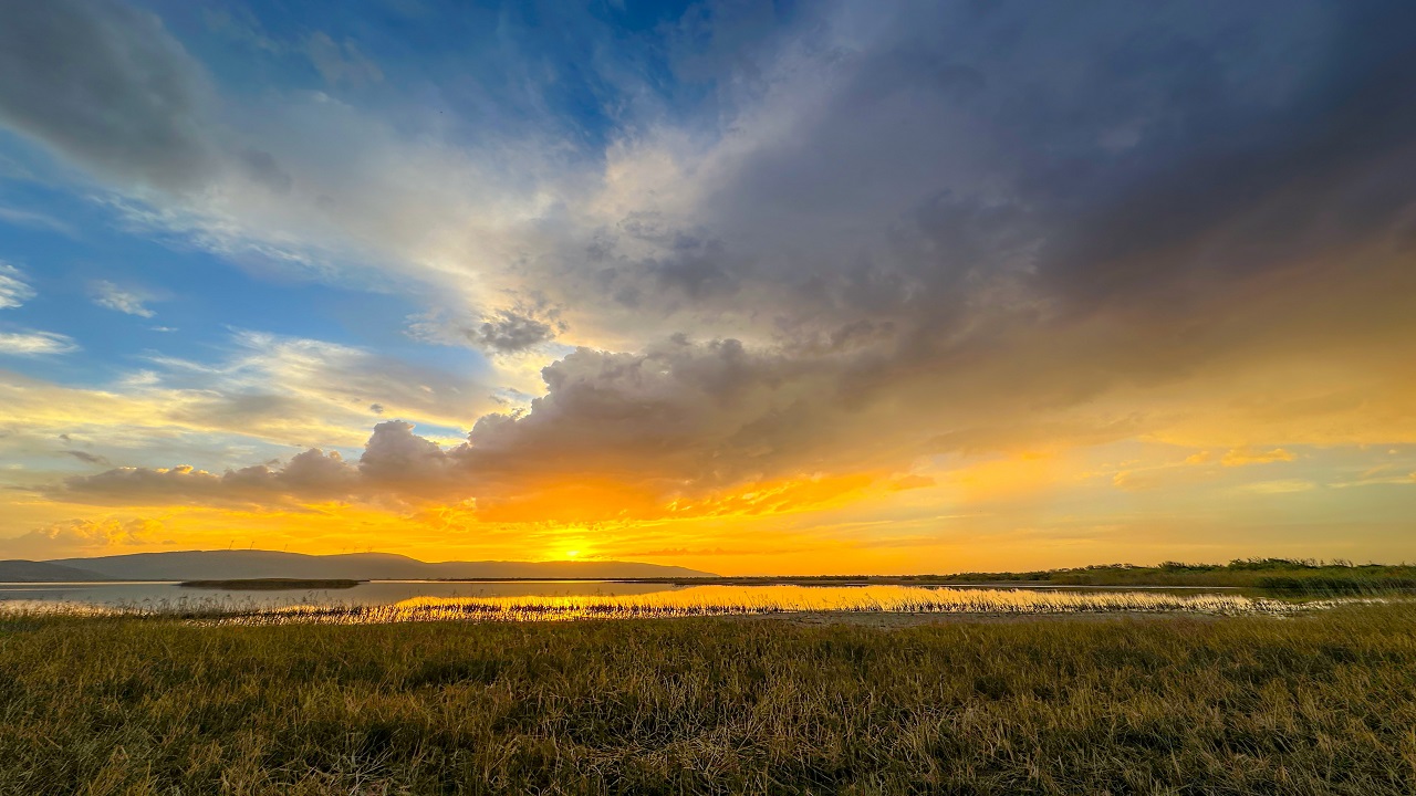 Foto - Yağmur bulutları görsel şölen oluşturdu