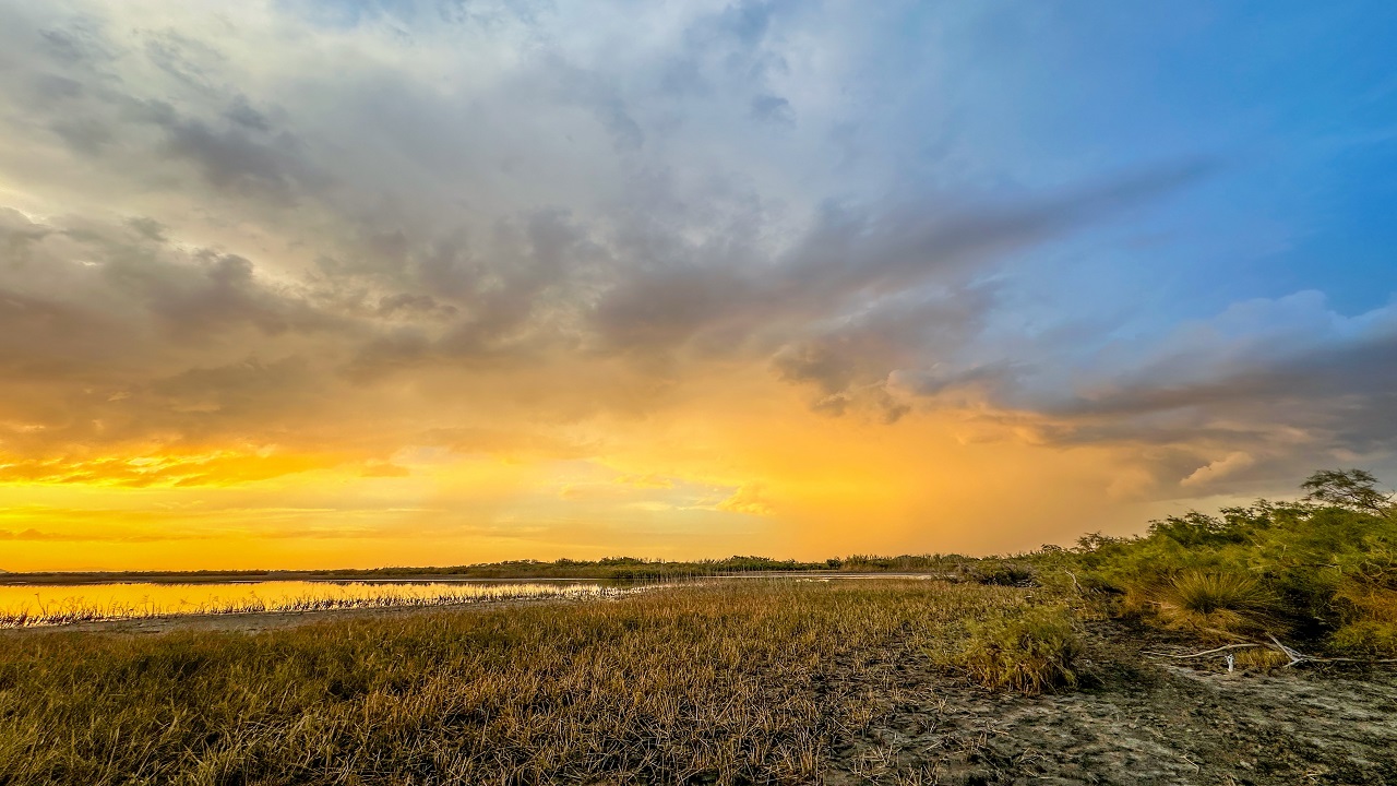 Foto - Yağmur bulutları görsel şölen oluşturdu