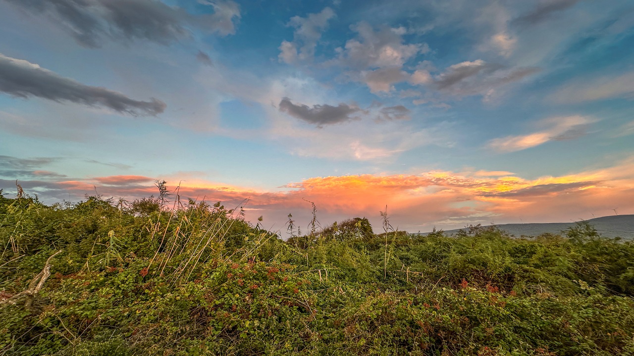 Foto - Yağmur bulutları görsel şölen oluşturdu