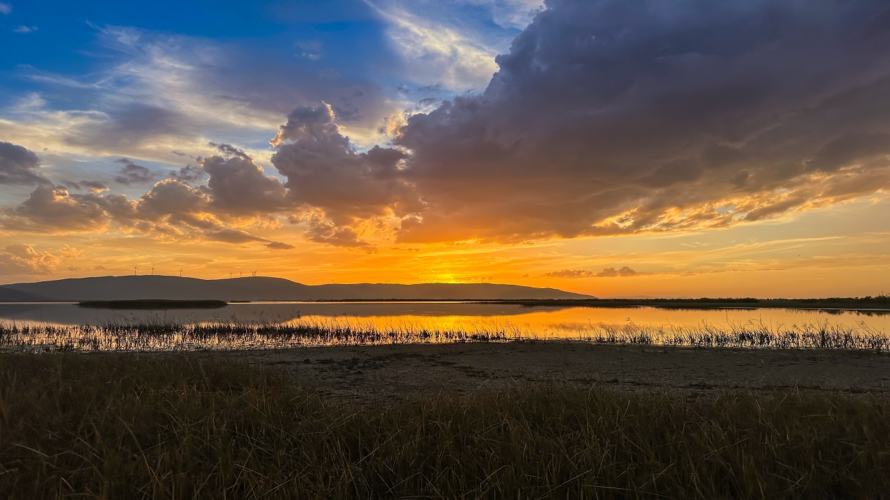 Foto - Yağmur bulutları görsel şölen oluşturdu