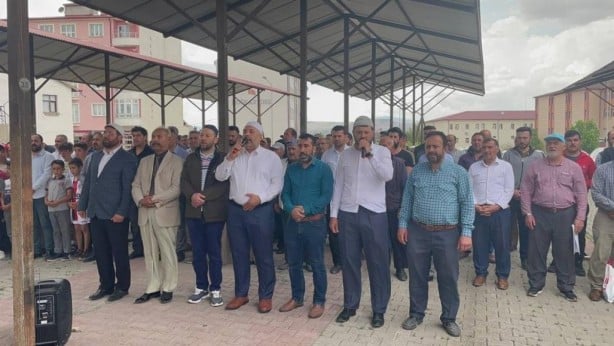 Yağmur duası esnasında yağmur başladı!