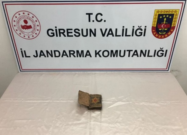 Foto - Yaklaşık 700 yıllık... Giresun'da ele geçirildi! 