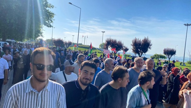 Foto - Yalova'da Gazze çıkartması! 'Boykot konusunda dik durun!'