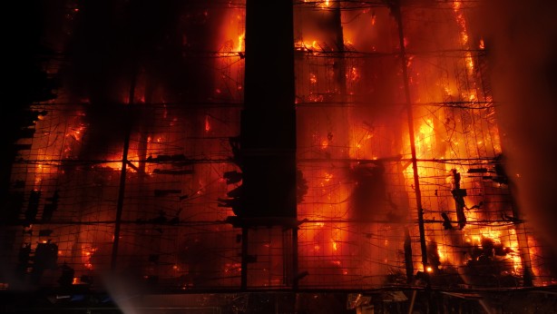 Foto - Yangın faciası gün ağarınca ortaya çıktı