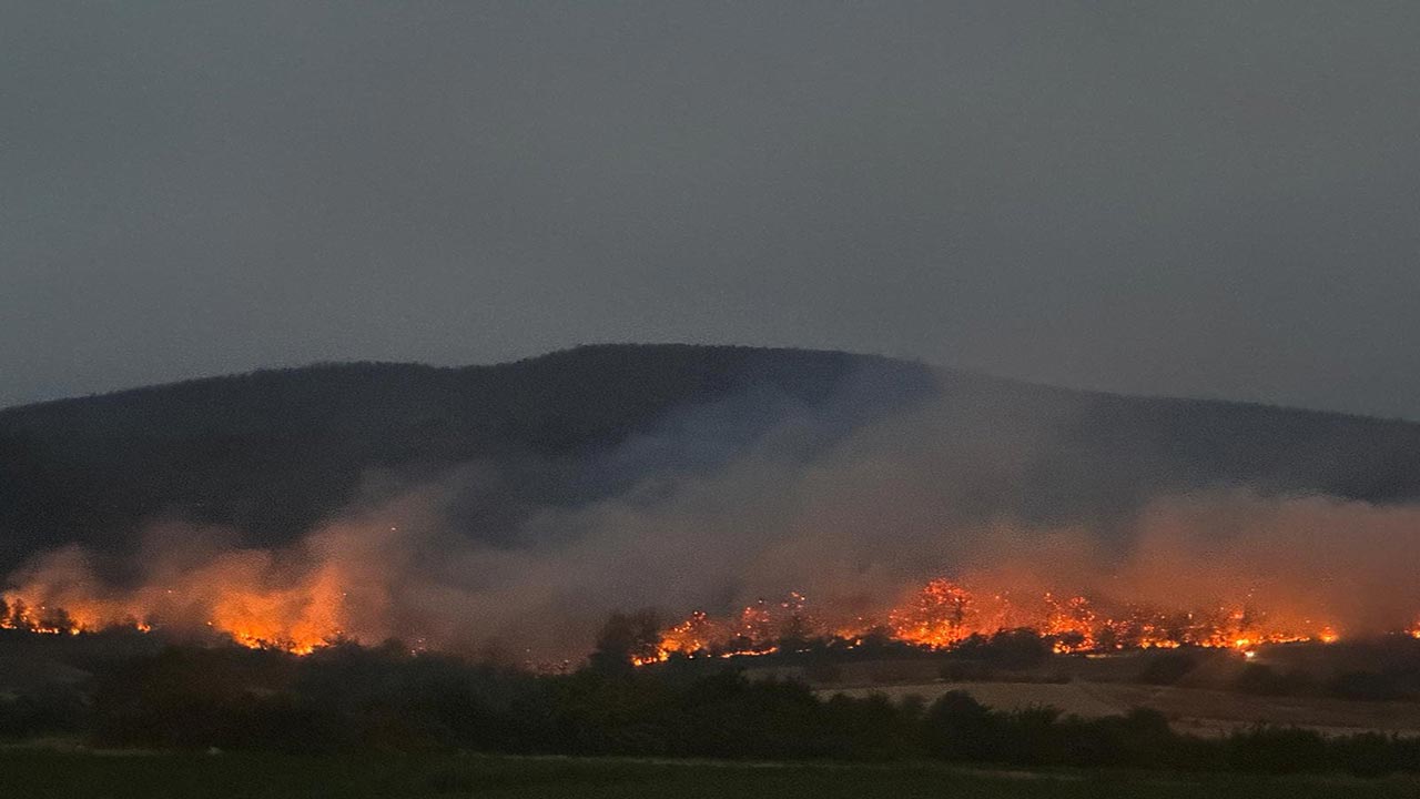 Foto - Yangın kabusu büyüyor! Alevler köylere kadar ulaştı