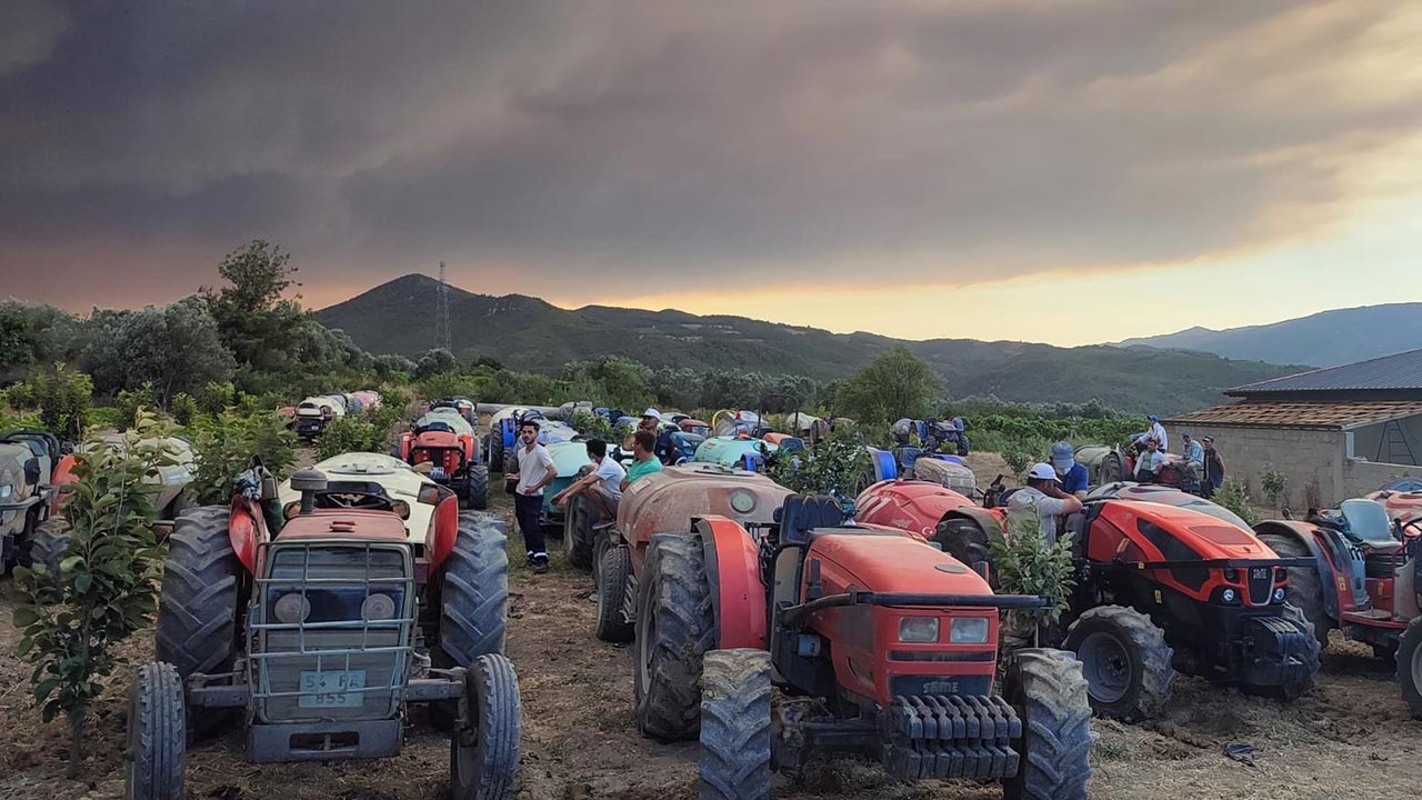 Foto - Yangın kabusu büyüyor! Alevler köylere kadar ulaştı