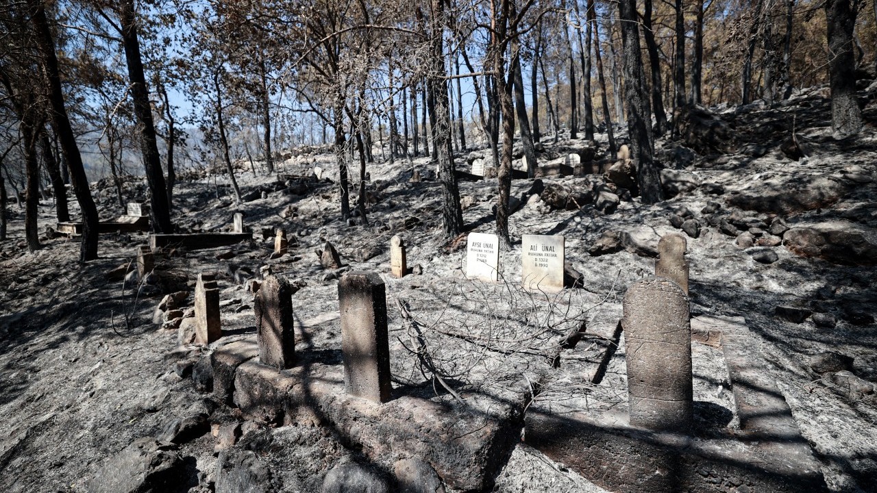 Yangın Mersinlilere çifte acı yaşattı