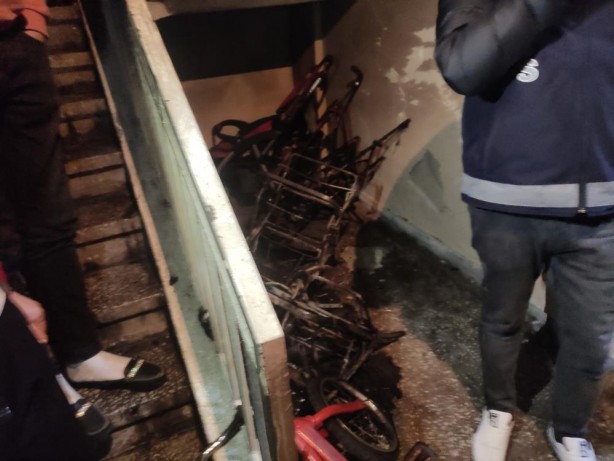 Foto - Yangın paniği az daha canından ediyordu