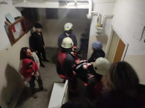 Foto - Yangın paniği az daha canından ediyordu