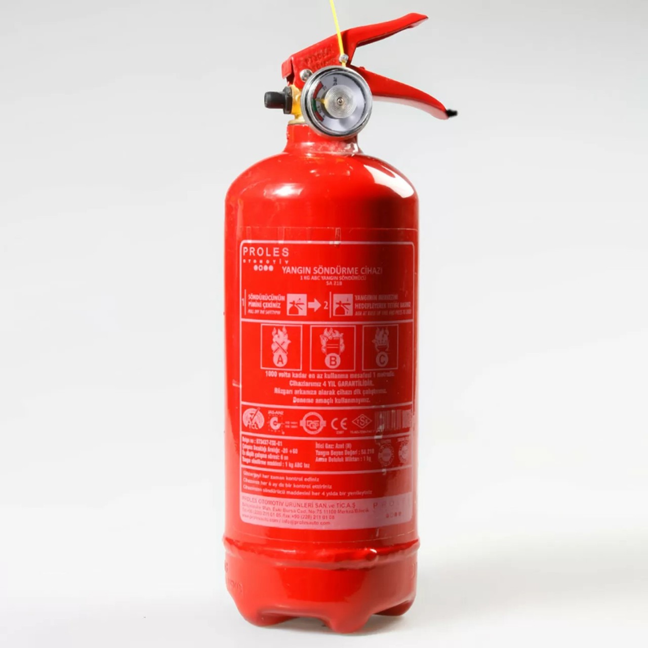 Foto - Yangın Söndürme Tüpleri: Güvenli mi, Tehlike mi?