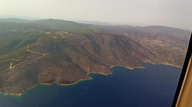 Foto - Yangın sonrası acı görüntü!