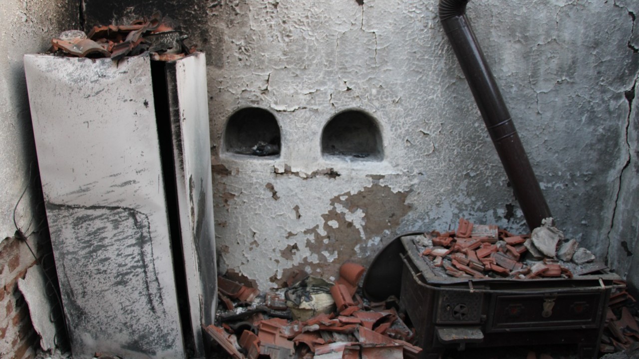 Foto - Yangın sonrası ilk görüntüler! Saçaklı işte bu hale geldi