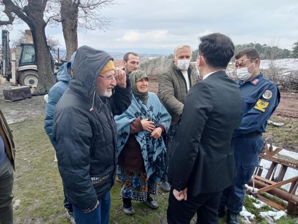 Foto - Yangında evsiz kaldılar! Şehit ailesine devlet sahip çıktı