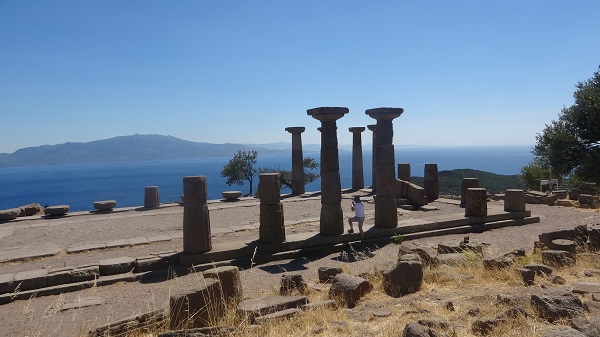 Foto - Yangından etkilenen Assos Ören Yeri'nin son hali