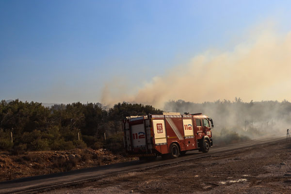 Foto - Yangının devam ettiği Mersin'den görüntüler geldi