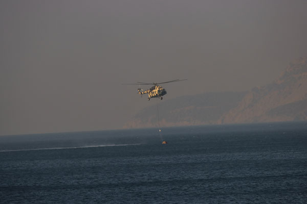 Foto - Yangının devam ettiği Mersin'den görüntüler geldi