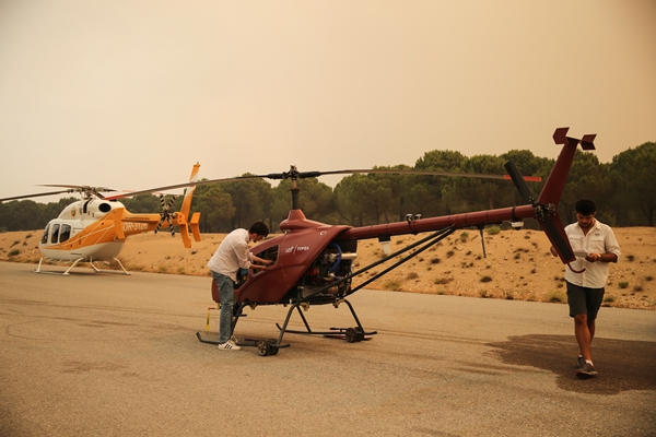 Foto - Yangınla mücadelede "insansız" dönem resmen başladı