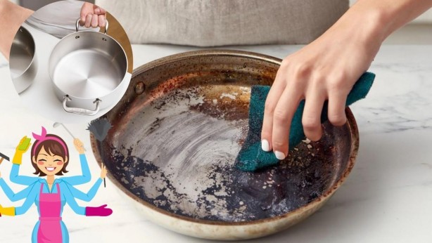 Yanmış tencereniz mi var? Bu yöntem tam size göre… Sadece 2 malzeme ile anında kurtulun