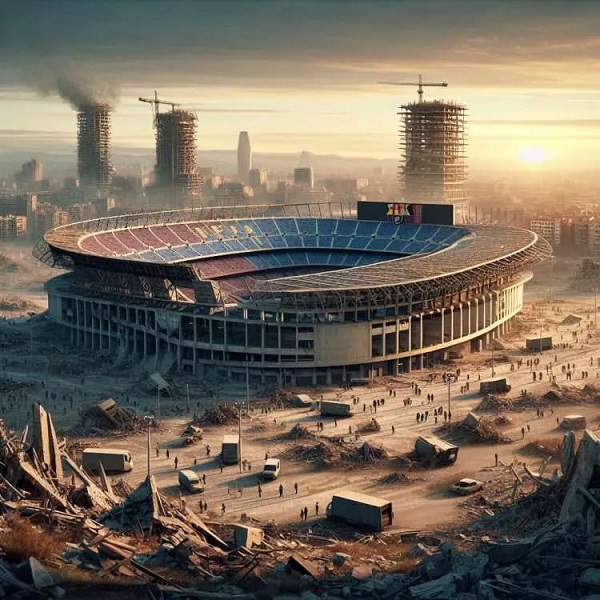 Foto - Yapay zeka çizdi! Felaketlerin ardından dünya böyle görünecek