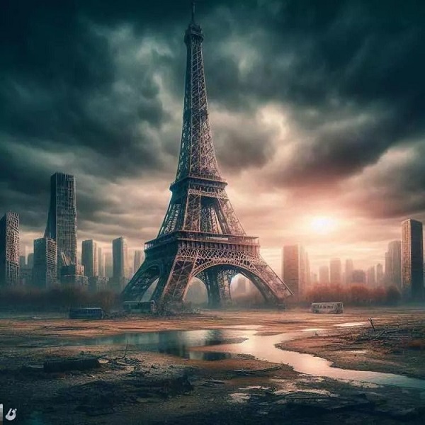 Foto - Yapay zeka çizdi! Felaketlerin ardından dünya böyle görünecek