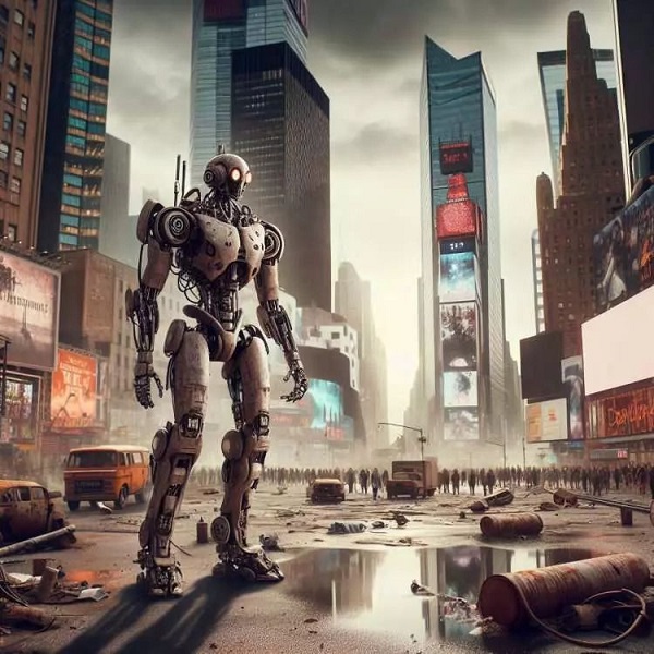 Foto - Yapay zeka çizdi! Felaketlerin ardından dünya böyle görünecek