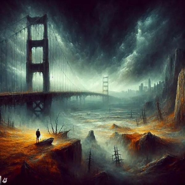 Foto - Yapay zeka çizdi! Felaketlerin ardından dünya böyle görünecek