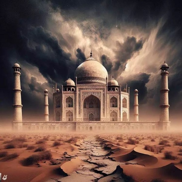 Foto - Yapay zeka çizdi! Felaketlerin ardından dünya böyle görünecek