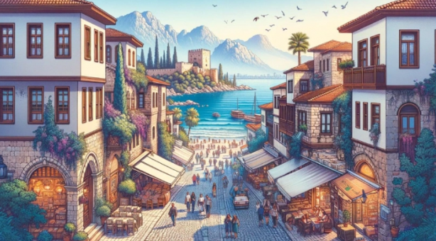 Foto - Yapay zeka çizdi! İşte Türkiye'nin şehirleri