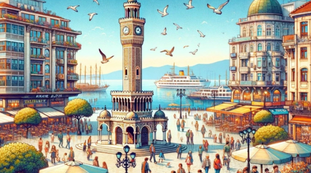 Foto - Yapay zeka çizdi! İşte Türkiye'nin şehirleri