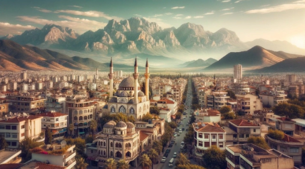 Foto - Yapay zeka çizdi! İşte Türkiye'nin şehirleri