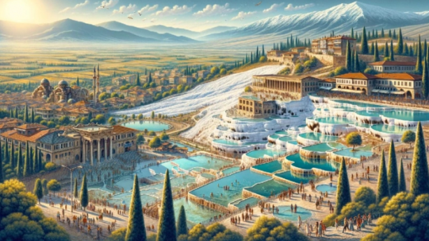 Foto - Yapay zeka çizdi! İşte Türkiye'nin şehirleri