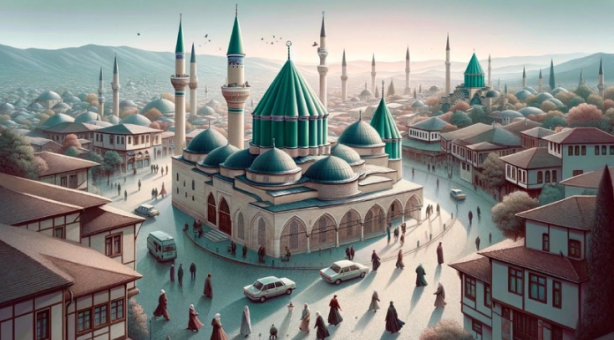 Foto - Yapay zeka çizdi! İşte Türkiye'nin şehirleri