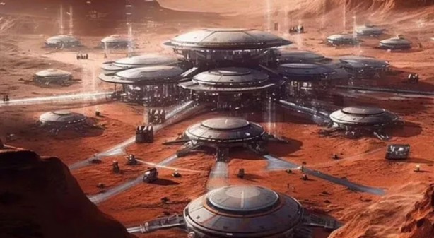 Foto - Yapay zeka "geleceğimizi" çizdi! Uzay kolonileri ve yaşam..