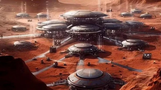 Foto - Yapay zeka "geleceğimizi" çizdi! Uzay kolonileri ve yaşam..
