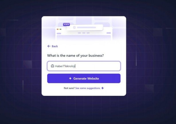 Foto - Yapay zeka ile 30 saniyede kendi sitenizi kurun! İşte uygulayacağınız adımlar...