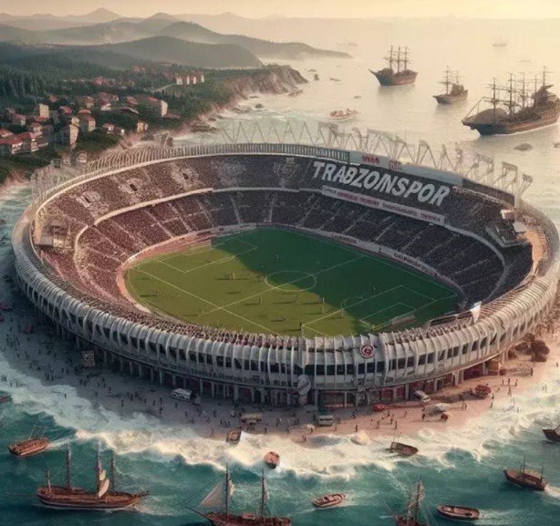 Foto - Yapay zeka ile tasarlandı! Türkiye’deki stadyumları hiç böyle görmediniz