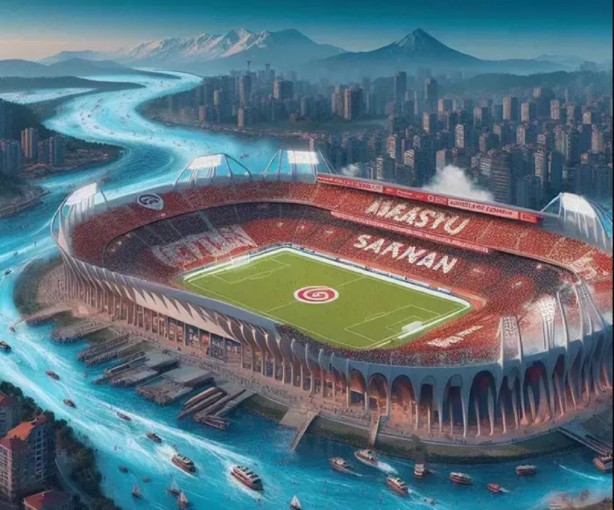 Foto - Yapay zeka ile tasarlandı! Türkiye’deki stadyumları hiç böyle görmediniz