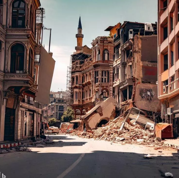 Foto - Yapay zeka İstanbul depremini böyle çizdi! İşte şaşırtan sonuçlar