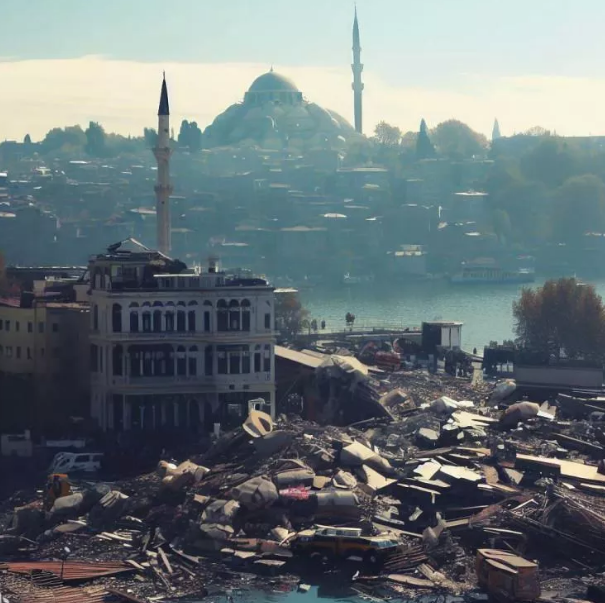Foto - Yapay zeka İstanbul depremini böyle çizdi! İşte şaşırtan sonuçlar