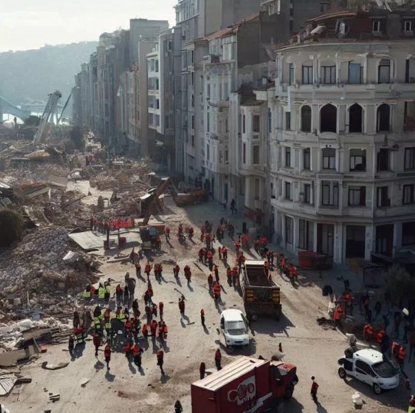 Foto - Yapay zeka İstanbul depremini böyle çizdi! İşte şaşırtan sonuçlar