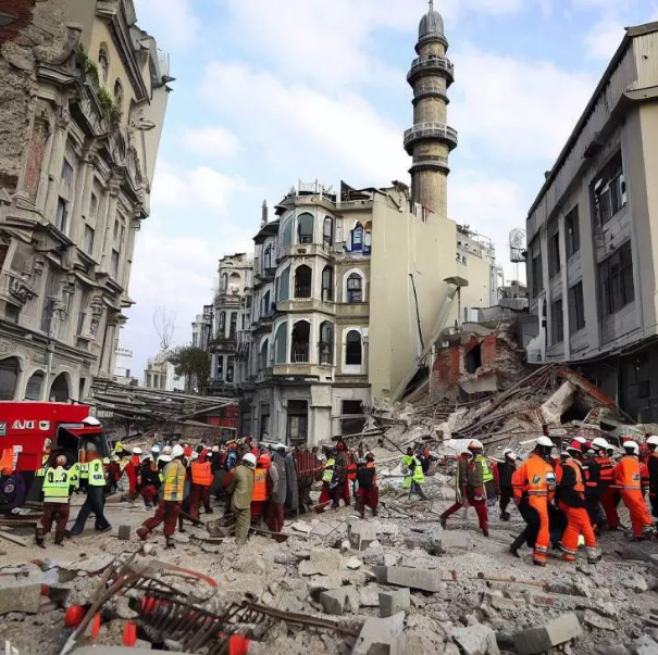 Foto - Yapay zeka İstanbul depremini böyle çizdi! İşte şaşırtan sonuçlar