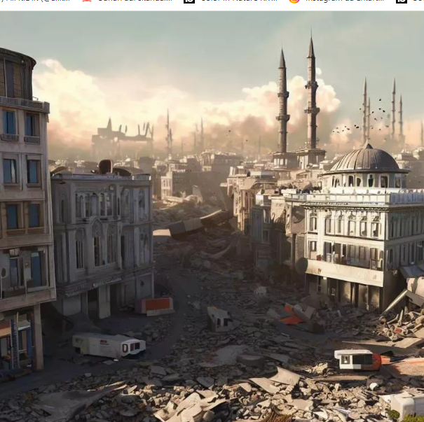 Foto - Yapay zeka İstanbul depremini böyle çizdi! İşte şaşırtan sonuçlar
