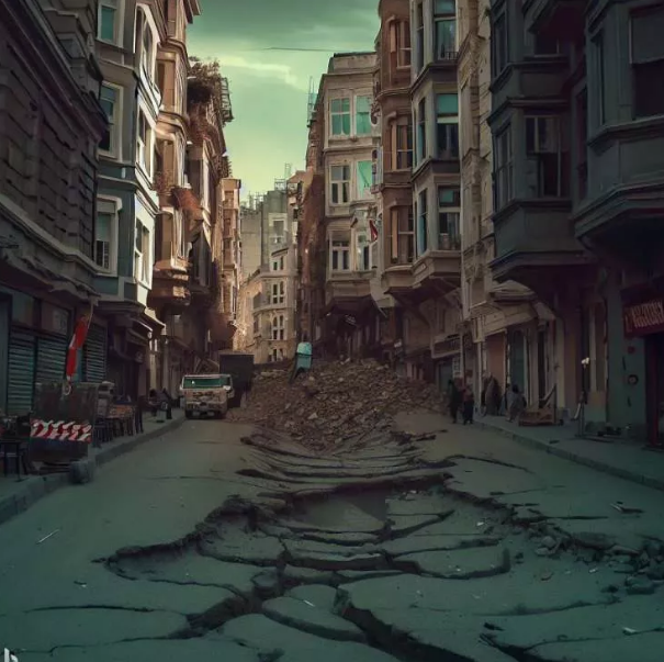 Foto - Yapay zeka İstanbul depremini böyle çizdi! İşte şaşırtan sonuçlar