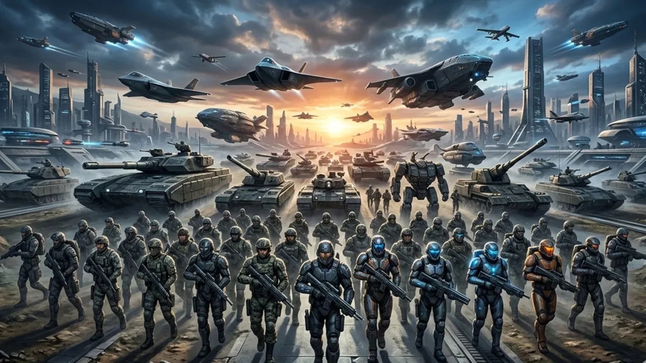 Yapay zeka tek tek listeledi: İşte 50 yıl sonranın en güçlü orduları! Türkiye bakın kaçıncı sırada