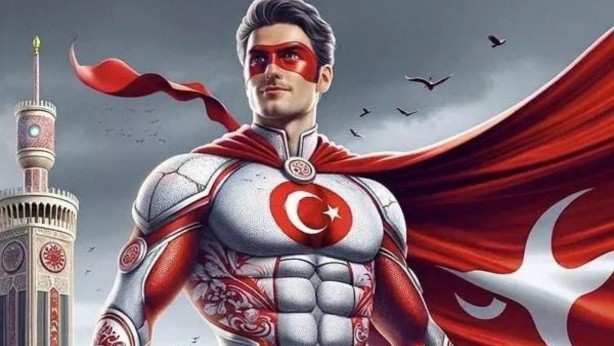 Foto - Yapay zekanın gözünler Türkiye! Tüm şehirler süper kahramana dönüştü