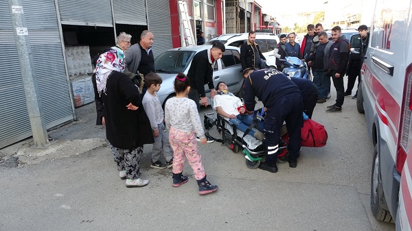 Foto - Yaralanan sürücü hayrete düşürdü
