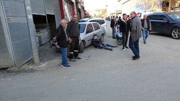 Foto - Yaralanan sürücü hayrete düşürdü
