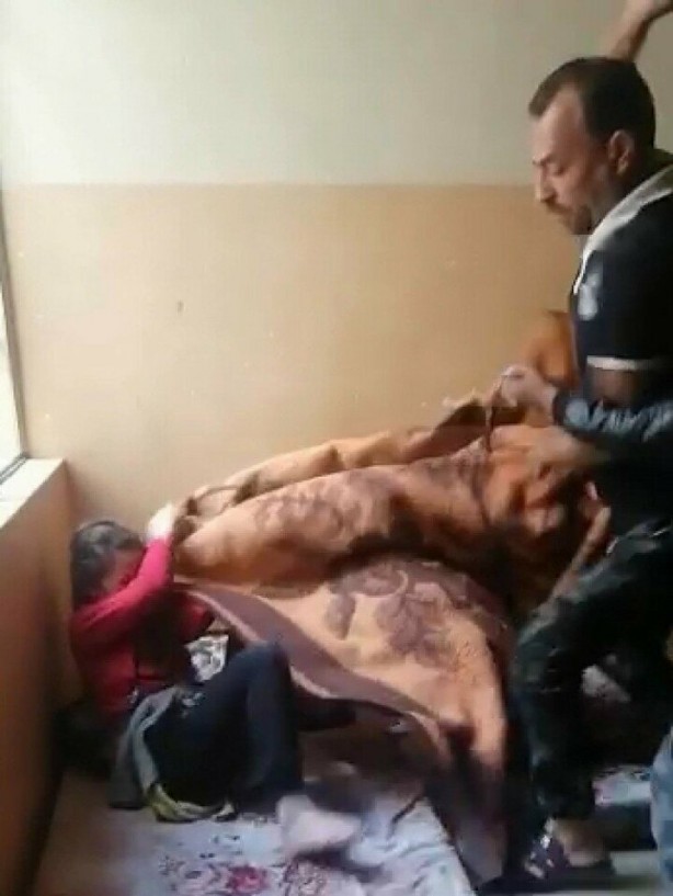 Foto - Yardım çığlığı attı! Görüntüler dehşete düşürdü