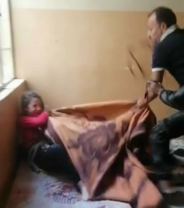 Foto - Yardım çığlığı attı! Görüntüler dehşete düşürdü