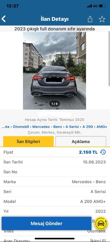 Foto - Yasağı böyle delmeye çalışıyorlar! İkinci el araç sahiplerinden büyük çakallık